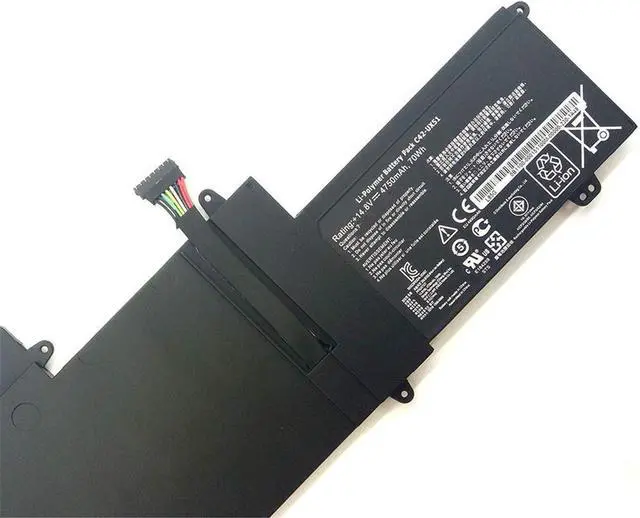 Alt view image 3 of 6 - C42-UX51 Laptop Battery Replacement for Asus UX51 UX51VZ U500VZ UX51VZA Series Zenbook Laptop (14.8V 70Wh)