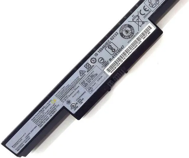 Alt view image 2 of 5 - 14.4V 41Wh 2900mAh 45N1182 45N1183 Replacement Laptop Battery for Battery Lenovo L12M4E55 G550S M4400 M445 Notebook