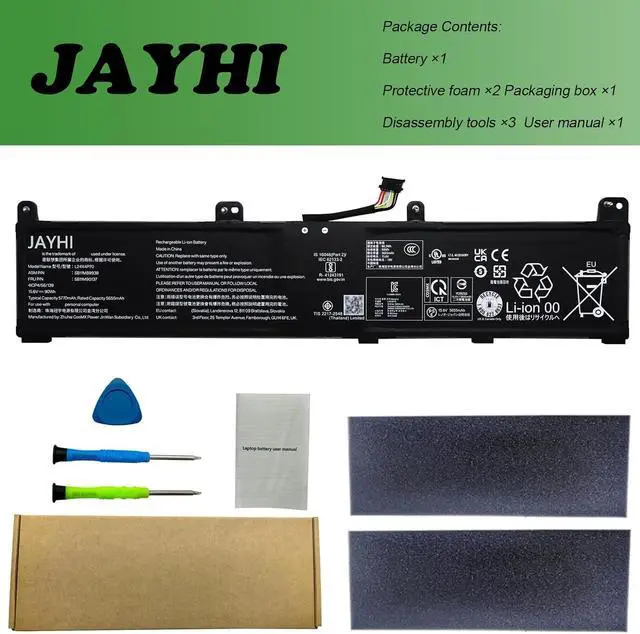 Alt view image 5 of 5 - JAYHI L24X4P70 90Wh 5770mAh Laptop Battery SB11M89938 5B11M90137 15.6V