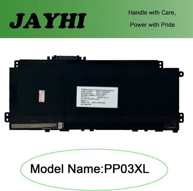 Alt view image 6 of 7 - JAYHI PP03XL 43.3Wh 3560mAh Laptop Battery HSTNN-DB9X PVO3XL HSTNN-LB8S