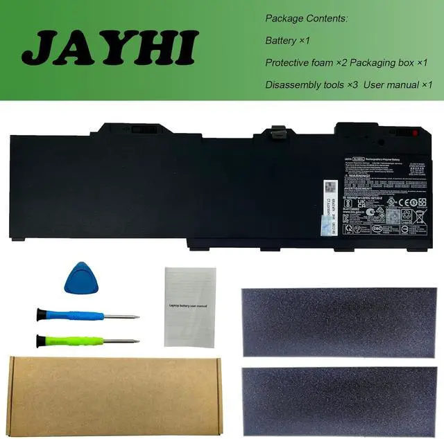 Alt view image 7 of 7 - JAYHI AL08XL 94Wh Laptop Battery AL08094XL L86212-001 L86155-1C1 15.44V
