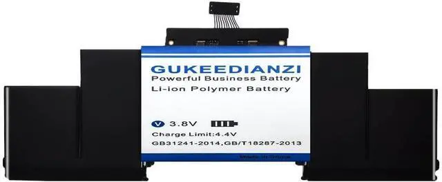 Main image of 9700mAh High-Performance Battery Compatible with Apple MacBook Pro 15 A1398 Retina 2012 2013 2014,Replacement Laptop Battery A1494,with Full Tool Kits