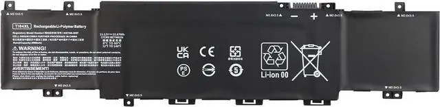 Main image of TI04XL M24563-005 Laptop Battery Replacement for HP Envy 17 Envy 17-CH 17-CH0000NB 17-CH0027UR 17M-CH 17M-CH0013DX Series Compatible with HSTNN-IB9T M24420-1C1 M24420-1D1 TI04055XL