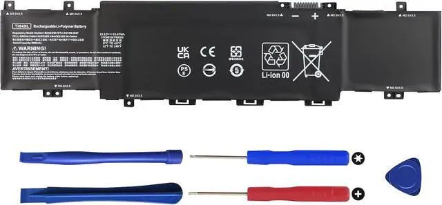 Alt view image 2 of 7 - TI04XL M24563-005 Laptop Battery Replacement for HP Envy 17 Envy 17-CH 17-CH0000NB 17-CH0027UR 17M-CH 17M-CH0013DX Series Compatible with HSTNN-IB9T M24420-1C1 M24420-1D1 TI04055XL