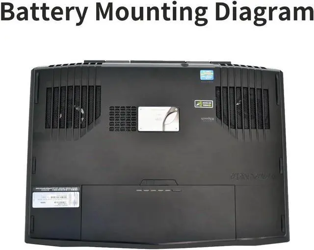 Alt view image 6 of 7 - BTYVOY1 Laptop Battery Compatible with M17x R3 R4 Series 7XC9N C0C5M 0C0C5M 318-0397 05WP5W 5WP5W