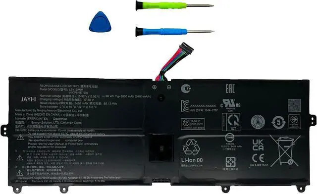 Main image of JAYHI LBY122NM 90Wh 5800mAh Laptop Battery 15.52V
