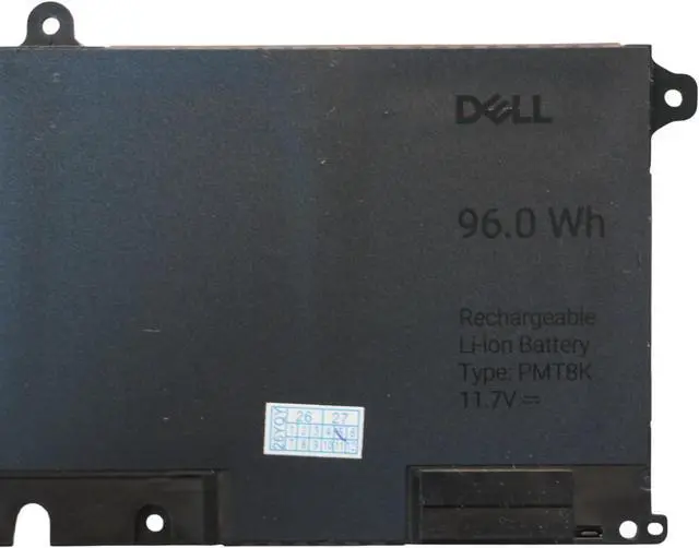 Alt view image 6 of 7 - PMT8K 0PJ7JP PJ7JP Laptop Battery Replacement for Dell Alienware 16 Area-51 AA16250 / 18 Area-51 AA18250/ 16 Aurora AC16250 / 16x Aurora AC16251 / Pro Max 16 MC16250 Series(11.7V 96Wh)