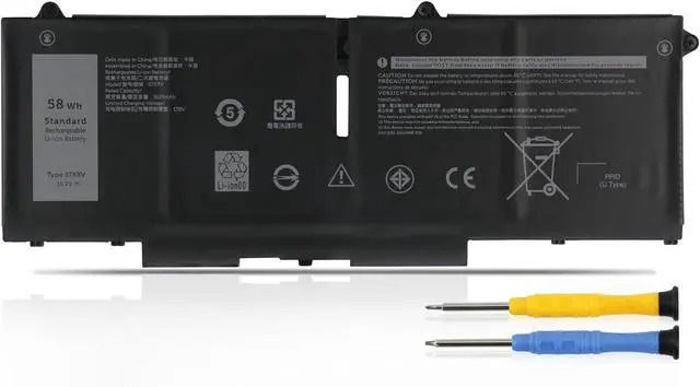 Main image of 07KRV Laptop Battery for Dell Latitude 5530 7530 5330 7330 5430 7430 2-in-1