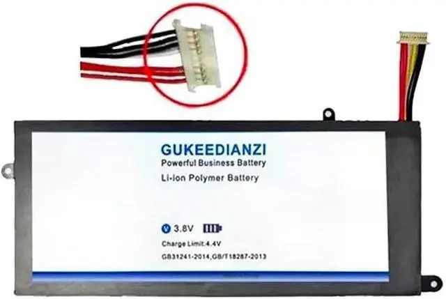 Alt view image 2 of 7 - 6000mAh WTL-5883190P-2S(9-Pin 7-Lines) High Capacity Laptop Battery Fit for Vastking S133 K149U Fit for Axioo MyBook Pro P421 Fit for Anatel Fit for Presario CQ-27 5883190P