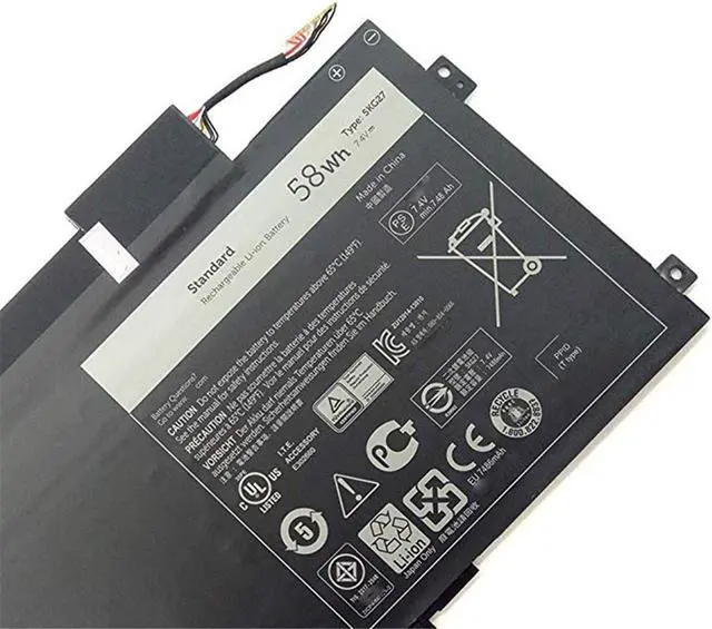 Alt view image 2 of 4 - 5KG27 P42G C4MF8 Laptop Battery Replacement for DELL Inspiron 14 7000 7437 14-7437 7437 Series(7.4V 58Wh)
