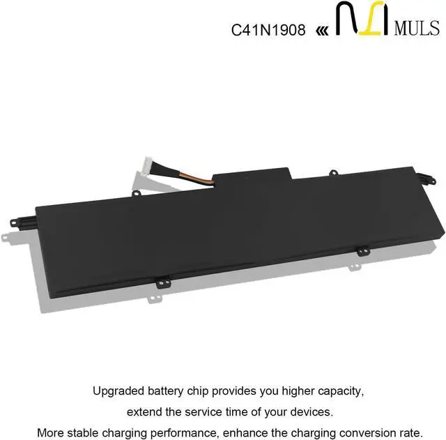 Alt view image 5 of 7 - MULS 76Wh C41N1908 Laptop Battery for Asus ROG Zephyrus G14 GA401 GA401II