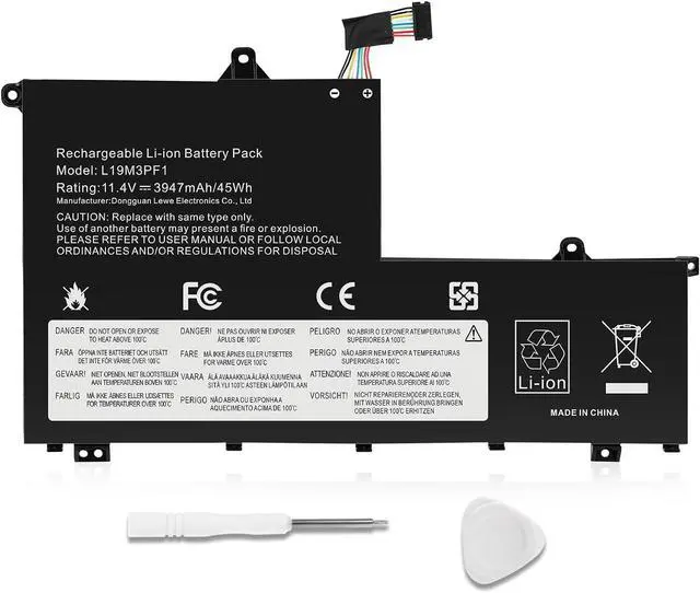 Main image of Futurebatt L19M3PF1 Laptop Battery Replacement for Lenovo ThinkBook 15-IML 15-IIL 14-IML 14-IIL Series L19C3PF1 L19D3PF1 L19L3PF1 L19M3PF2 L19C3PF9 L19M3PF9 L19L3PF8 L19D3PF2
