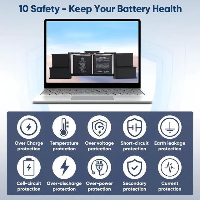 Alt view image 7 of 7 - A1953 Laptop Battery for MacBook Pro 15 Inch A1990 (Mid 2018 2019)