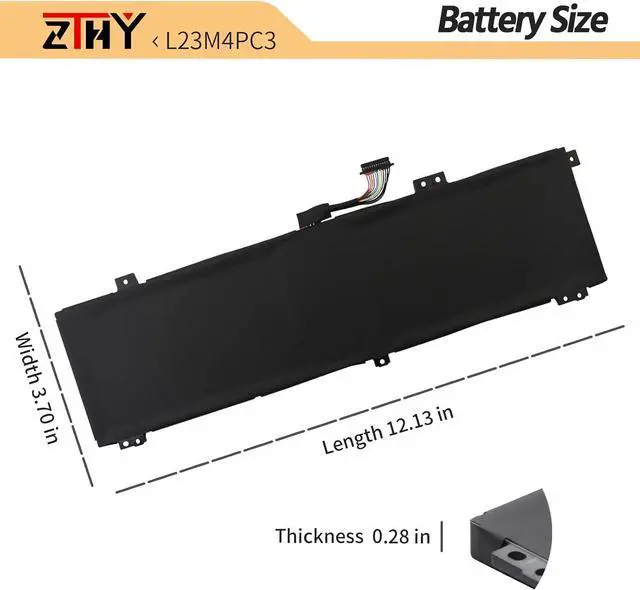 Alt view image 6 of 7 - L23M4PC3 L23D4PC3 Laptop Battery for Lenovo Legion 7-16IRX9 83FD Series