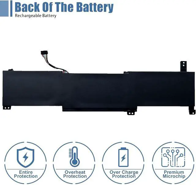 Alt view image 4 of 6 - L20M3PF0 L20C3PF0 Laptop Battery Replacement for Lenovo IdeaPad 3-14ITL6 3-15ITL6 3-17ITL6 S14 V14 V15 V17 G2-ITL G3-IAP K14 Series 11.1V 45Wh 4054mAh