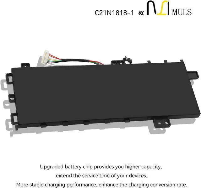 Alt view image 5 of 7 - MULS B21N1818-1 C21N1818-1 Laptop Battery for Asus Vivobook 15 F512 F512D