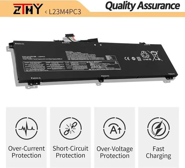 Alt view image 3 of 7 - L23M4PC3 L23D4PC3 Laptop Battery for Lenovo Legion 7-16IRX9 83FD Series