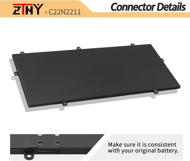 Alt view image 5 of 7 - C22N2211 Laptop Battery for Asus Zenbook 14 Q425MA Q415MA UX3405CA UX3405MA