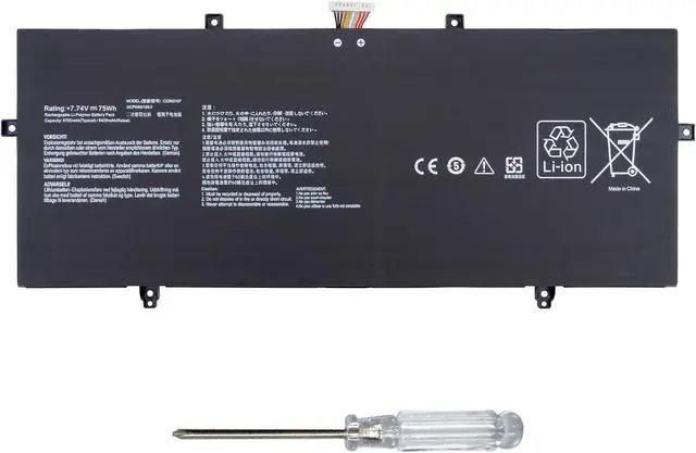 Main image of C22N2107 Laptop Battery Replacement for Asus ZenBook 14 OLED UX3402 UX3402VA UX3402ZA UX3402QA UM3402 UM3402DA UM3402MA UM3402YA UM3402YAR UM3402YA UM3402YA-716512B0W UM3402YA-AOG58031WS 7.74V 75Wh