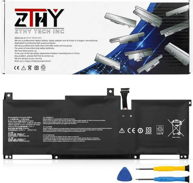 Main image of BTY-M493 Laptop Battery Replacement for MSI Modern 14 B11 B11MOU Series