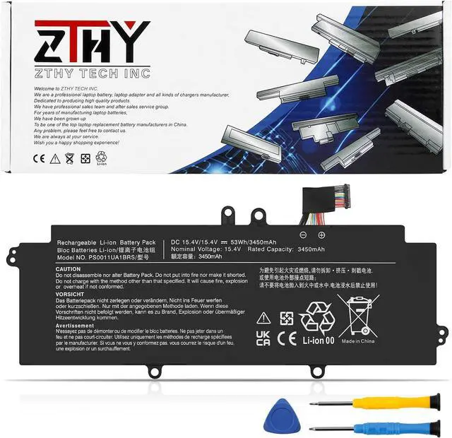 Main image of ZTHY PS0011UA1BRS Laptop Battery for Toshiba Dynabook Portege X30L-J X30L-K