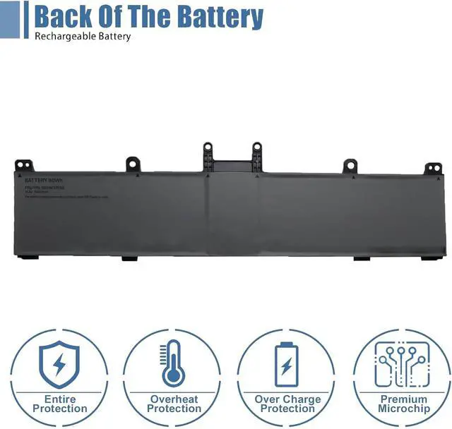 Alt view image 4 of 6 - L23C4P70 Laptop Battery Replacement for Lenovo ThinkPad P1 Gen 7 (Type: 21KV 21KW) Series SB11M37548 5B11M37552 L23D4P70 SB11M37549 5B11M37553 15.6V 90Wh 5770mAh