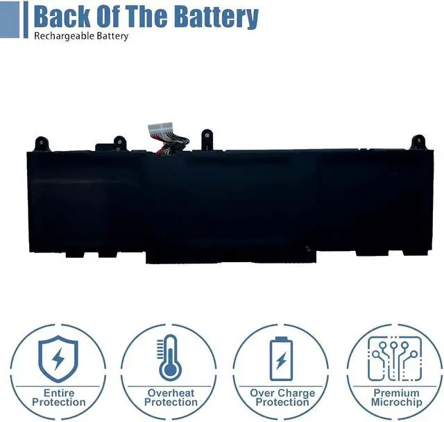 Alt view image 4 of 6 - BX03XL Laptop Battery Replacement for HP EliteBook 830 835 840 845 860 865 G11 ZBook Firefly 14 16 G11 Series BX03056XL HSTNN-OB3H N59733-AC1 N59787-005 TPN-IB0Y 11.58V 56.04Wh 4646mAh