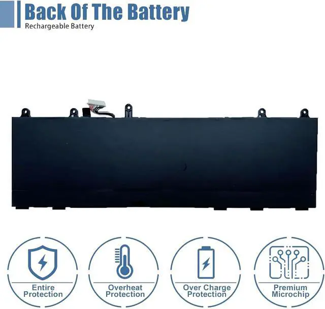 Alt view image 4 of 6 - WP06XL Laptop Battery Replacement for HP EliteBook 860 865 G9 860 865 G10 ZBook Firefly 16 G9 G10 EliteBook 865 G11 Series M73470-005 HSTNN-IB9Z M64306-1C1 11.58V 76Wh 6304mAh