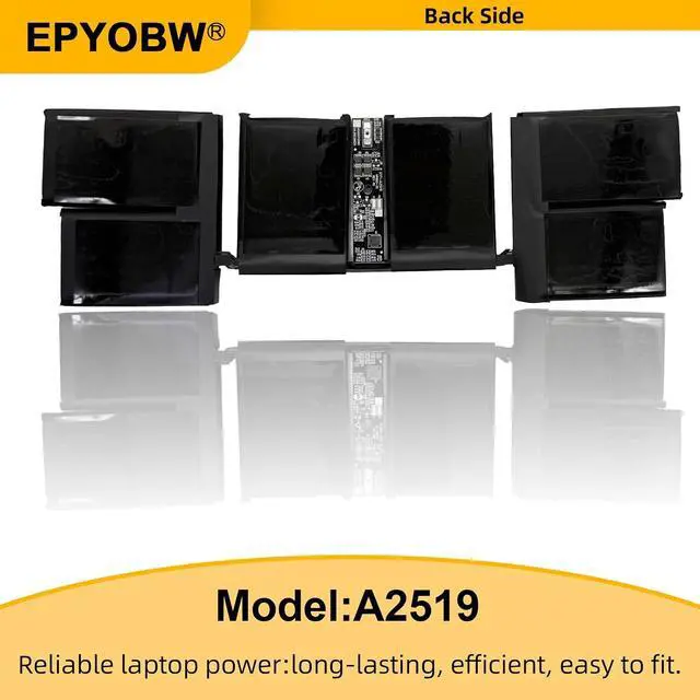 Alt view image 6 of 6 - A2519 Laptop Battery 69.6Wh Compatible with MacBook Pro 14-Inch 3.2 GHz M1 Max A2442 / M1 Pro 2021 A2442 EMC 3650 / MKGR3LL/A* / M1 Pro 10 CPU 16 GPU Series