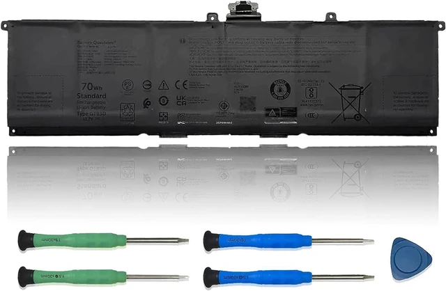 Main image of GT83D Laptop Battery Replacement for Dell XPS 14 9440 XPS9440-7134SLV-PUS Series 7T7DY N80X2 11.7V 70Wh 5982mAh