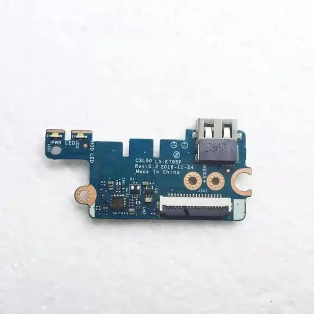 Alt view image 4 of 4 - For TPN-C129 TPN-C130 255 G6 15-BS USB Small Board SD Card Slot LS-E795P