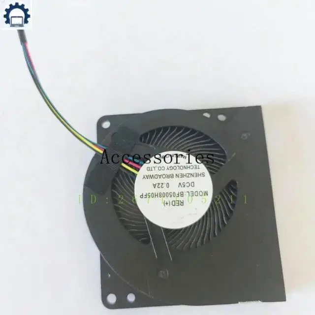Alt view image 3 of 3 - FORCPU Cooling Fan For MINI PC BF5008H05FP DC5V 0.22A