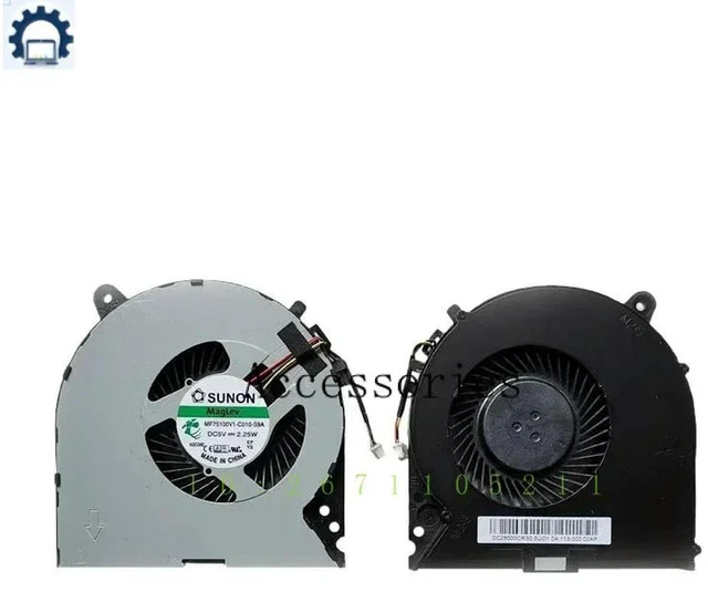 Main image of FORCPU Cooling Fan for R Y700 Y700-15ISK Y700-15ACZ Series MF75100V1-C010-S9A 5F10K25525