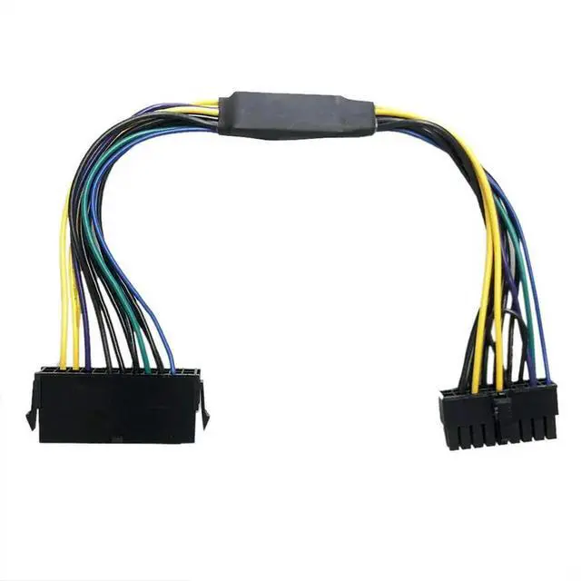 Alt view image 3 of 3 - 24Pin to Motherboard 18Pin Power Supply ATX Cable 18AWG for z620 Z420 28cm