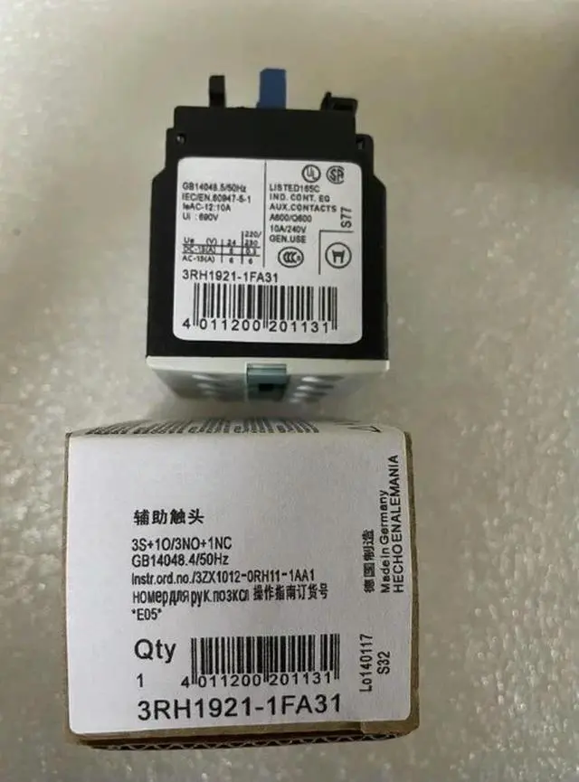 Main image of 3RH1921-1FA31 3RH1921-1FA22 3RH1921-1FA40 3RH1921-1FA11 block Fast delivery