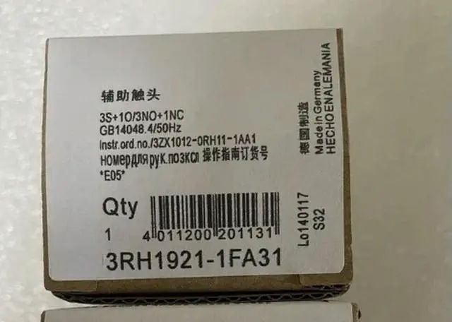 Alt view image 3 of 3 - 3RH1921-1FA31 3RH1921-1FA22 3RH1921-1FA40 3RH1921-1FA11 block Fast delivery