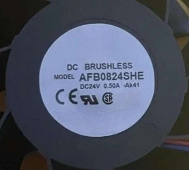 Main image of Electronics AFB0824SHE AK41 DC 24V 0.50A 80x80x38mm Server Cooling FanFast Delivery