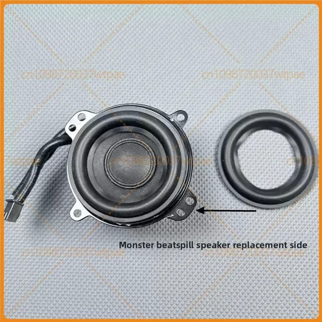 Alt view image 6 of 6 - 5PCS For Beats Pill 1.25 Inch Rubber Surround OD45mm Model 45-1 T-55 Full Range Speaker Repair Parts