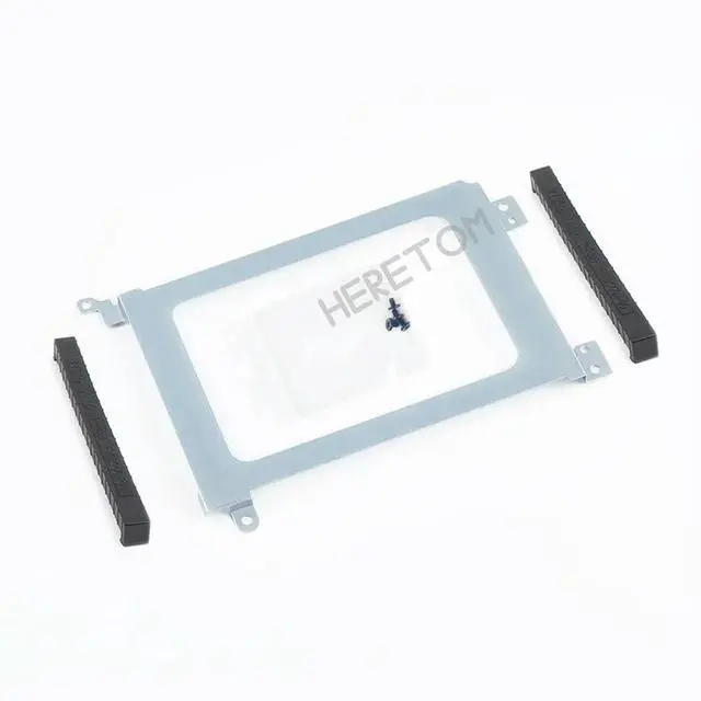 Alt view image 3 of 3 - 03FDY3 For precisio 5530 xps15-9570 Hard Drive HDD Bracket Caddy 3FDY3 +Rubber Rail +Screws
