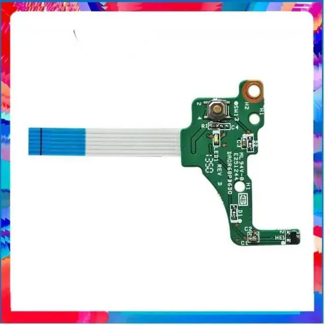 Main image of Da0r68pb6d0 power button board for Pavilion 15ere 17ere series laptop switch board da0 r68pb0 722673 -001 17-e017dx