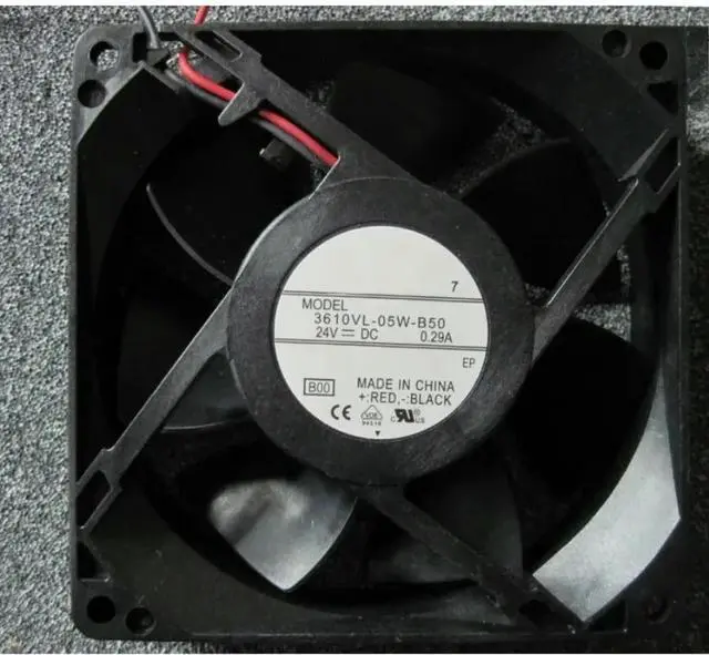 Alt view image 4 of 6 - 3610VL-05W-B50 DC Fan Axial Ball Bearings 24V 14V to 27.6V 77CFM Fast Delivery