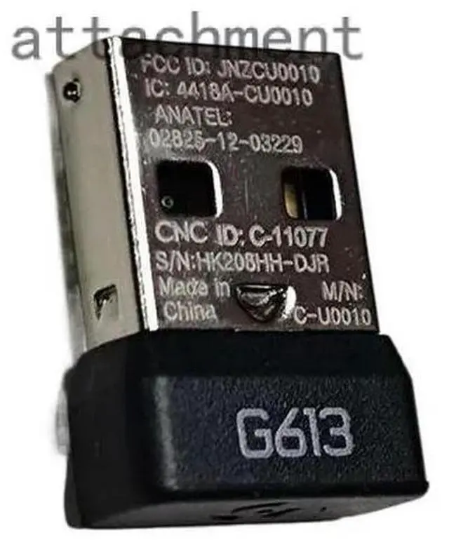 Alt view image 3 of 3 - USB Dongle Signal Receiver Adapter for G613 Gaming Keyboard