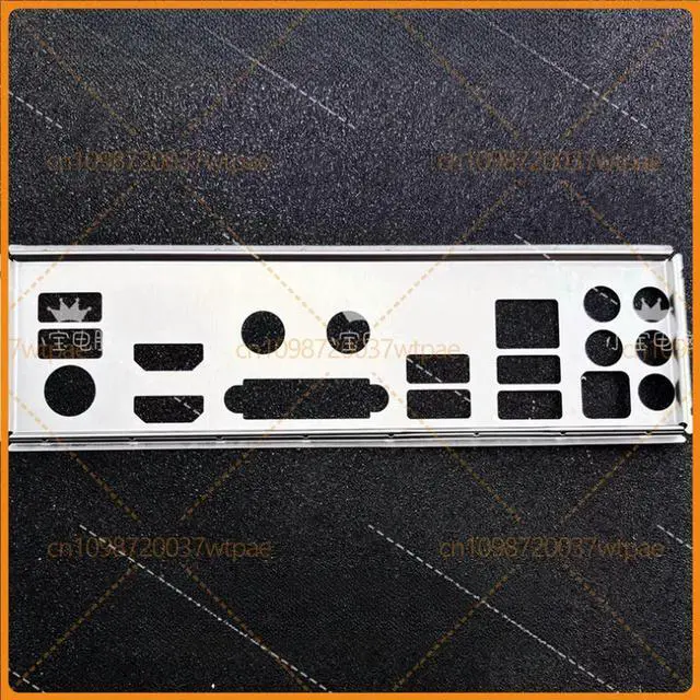 Alt view image 4 of 6 - 3pcs for F2A85XNStainlessSteel Motherboard I/O Shield Backplate, LaserCut Precise Positioning