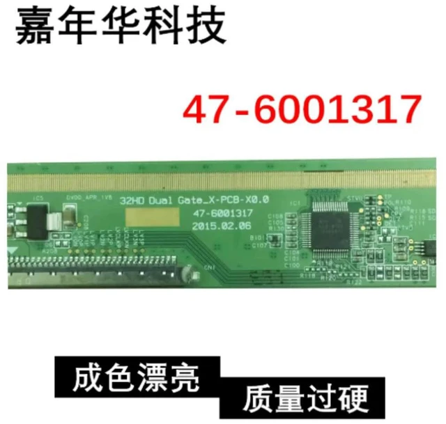 Alt view image 4 of 6 - TV Side PCB Board 32HD Dual Gate_X-PCB-X0.0 47-6001317 Fit HV320WHB-N80 Screen Replacement Parts
