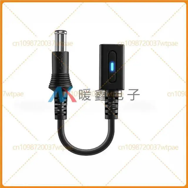 Alt view image 5 of 6 - For Type-C Female To SFC Game Console Power Cable Black 10cm