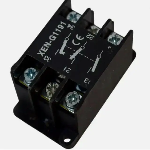 Main image of XACA XENG1191 Driving switch contact module electric hoist button contact 1NC+2NO fast delivery
