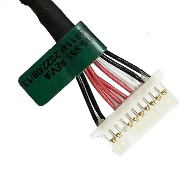 Alt view image 2 of 3 - Charging Port DC in Power Jack Cable 135W For 16-F2010CA M72305-F55