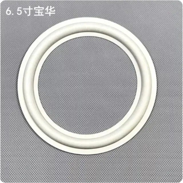 Alt view image 4 of 6 - 2pcs Gray Rubber Woofer Surround 6.5 Inch Speaker Replacement Edge for Harman for B&W 603 Bass Repair Accessories