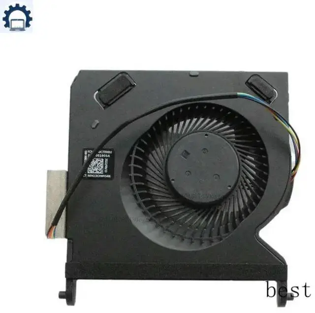 Main image of Laptop CPU Cooling Fan For ProDesk 405 G8 Mini DM FCN DC 12V 1A 0FN8X0000H DFS 2009121 E0T PN: M17800-001