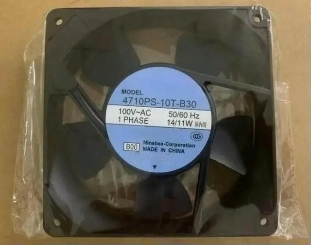Alt view image 4 of 6 - 4710PS-10T-B30 cooling fan AC100V 14/11W 2300/2700RPM 120*120*25MM Fast delivery